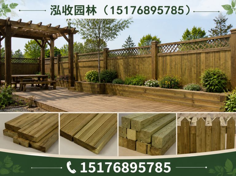 洛阳防腐木凉亭展示图